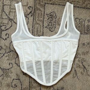 MESHKI Delaney Corset (Size Small)